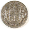 1947 Straight 7 Canada 50-cents VF-EF (VF30)