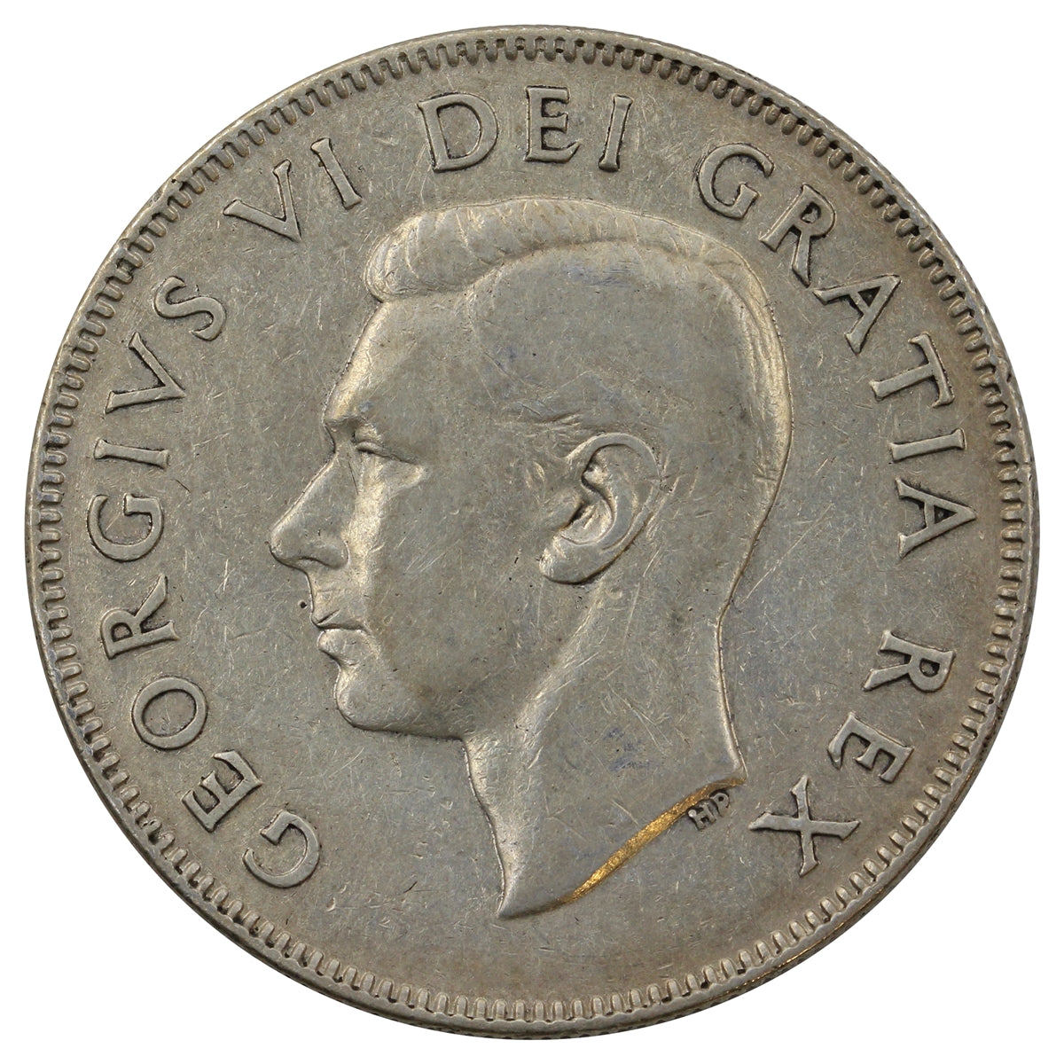 1948 Canada 50-cents F-VF (F15) $