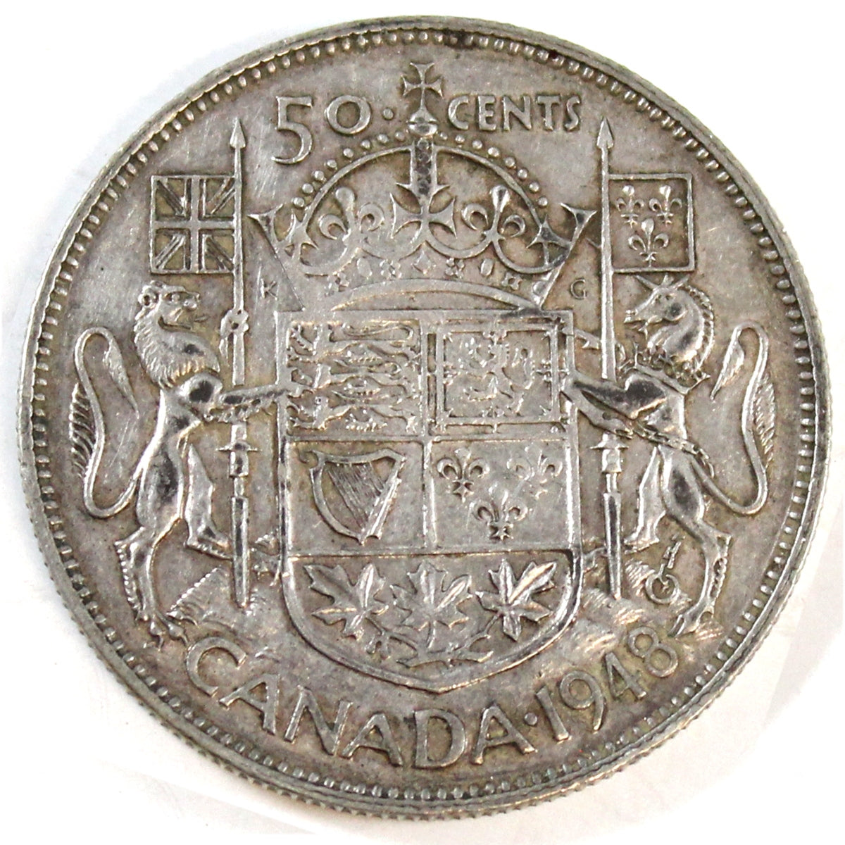 1948 Canada 50-cents VF-EF (VF30) $