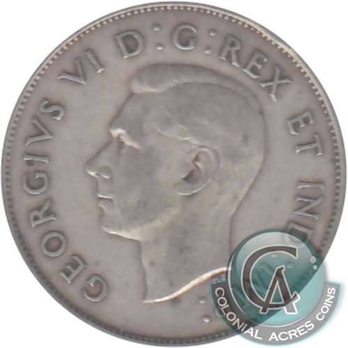1948 Canada 50-cents VG-F (VG10) $