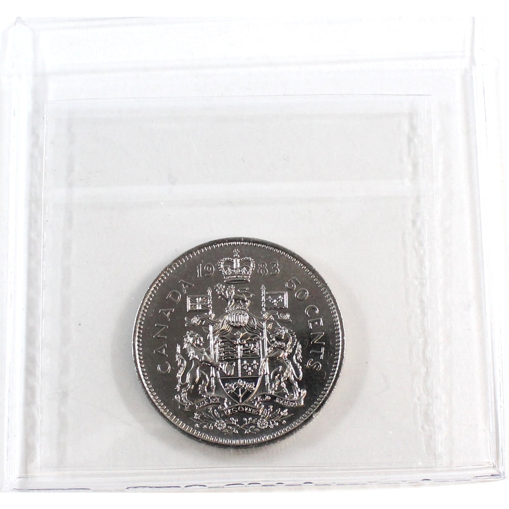 1983 Canada 50-cents ICCS Certified MS65