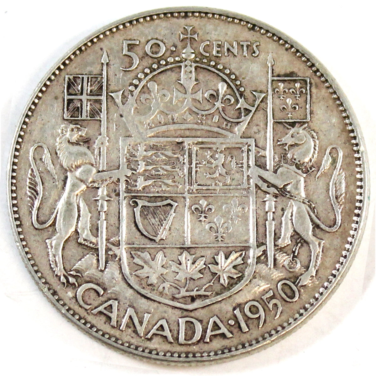 1950 Canada 50-cents Very Fine (VF20)