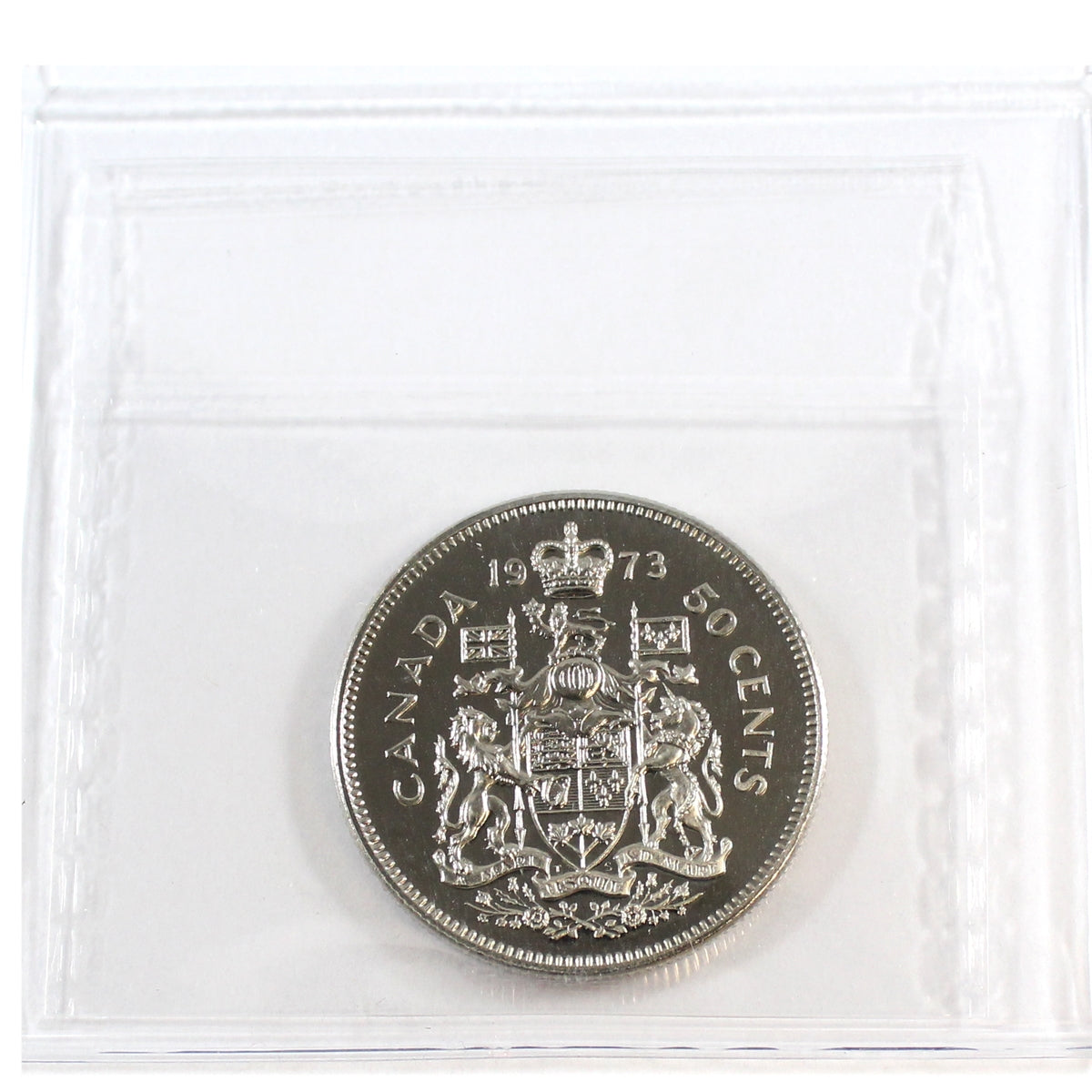 1973 Canada 50-cents ICCS Certified PL65 Heavy Cameo