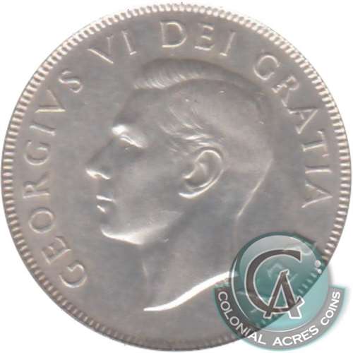 1951 Canada 50-cents EF-AU (EF45)
