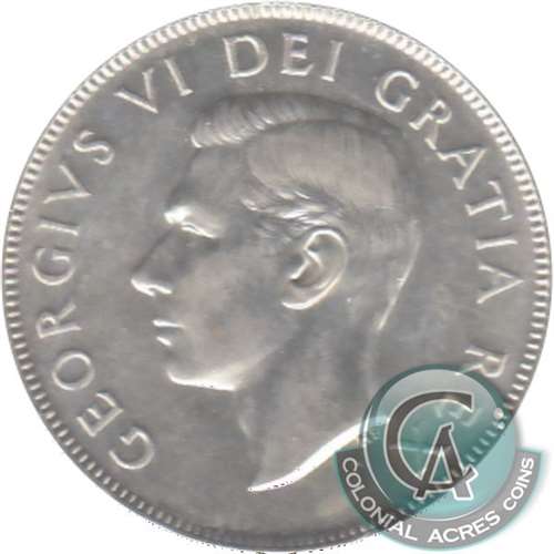 1952 Canada 50-cents UNC+ (MS62)