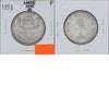 1953 Large Date SS Canada 50-cents Fine (F12)