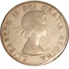1953 Large Date SS Canada 50-cents F-VF (F15)