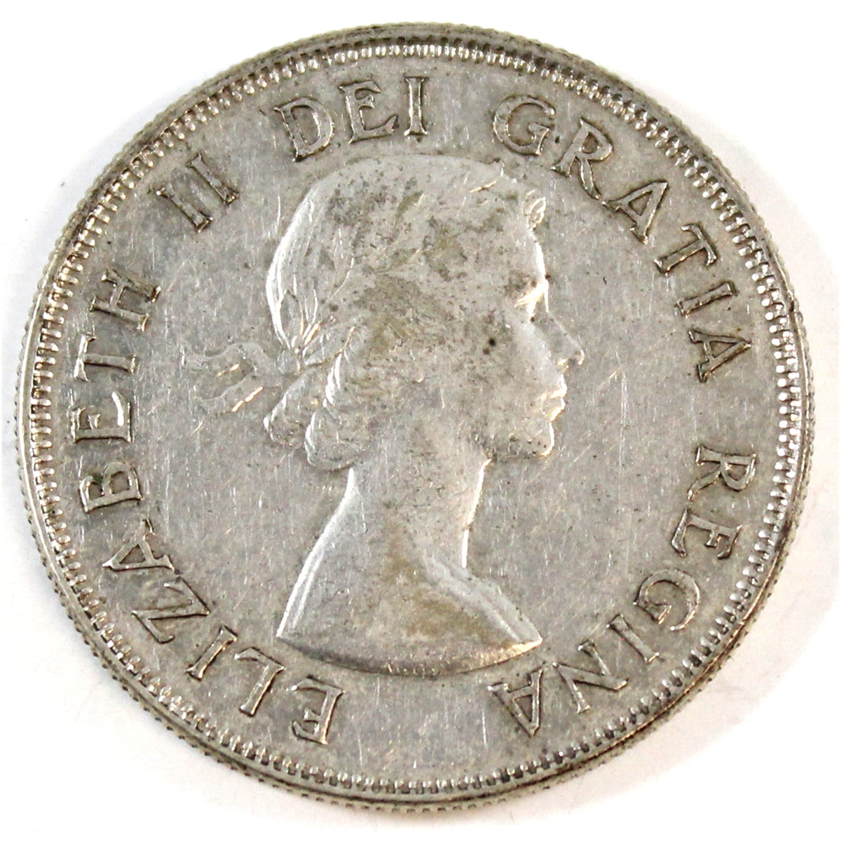 1953 Small Date NSS Canada 50-cents Very Fine (VF20)