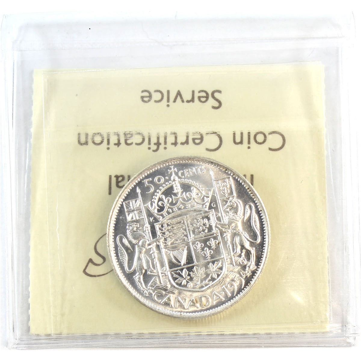 1954 Canada 50-cents ICCS Certified MS64
