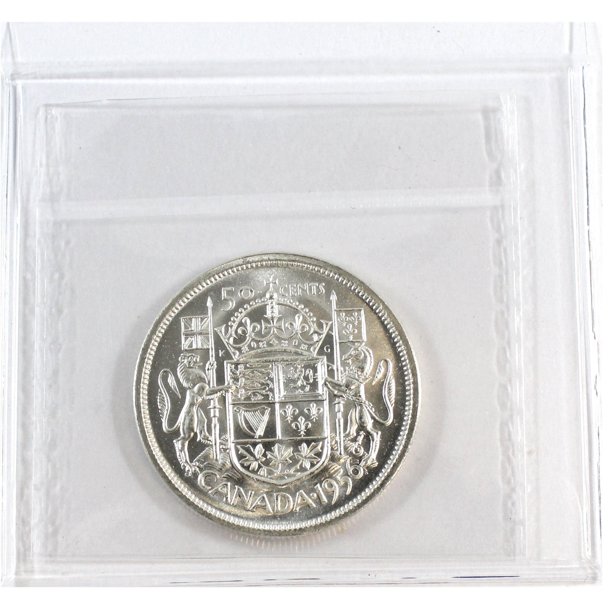 1956 Canada 50-cents ICCS Certified MS64