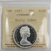 1967 Canada 50-cents ICCS Certified PL66 Heavy Cameo