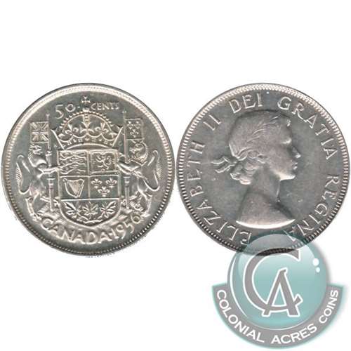 1956 Canada 50-cents VF-EF (VF30)