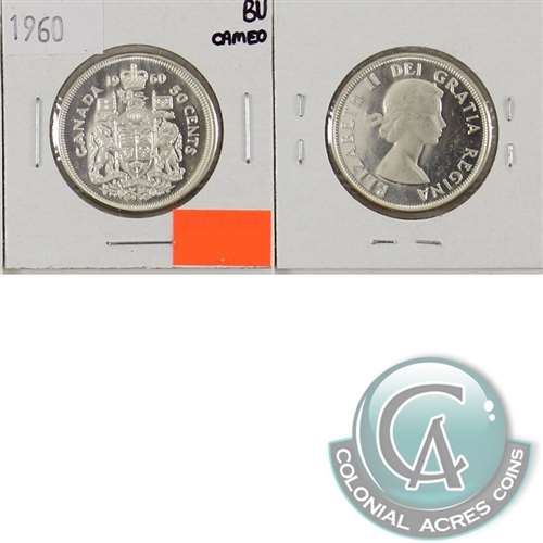 1960 Canada 50-cents Brilliant Uncirculated Cameo (MS-63)
