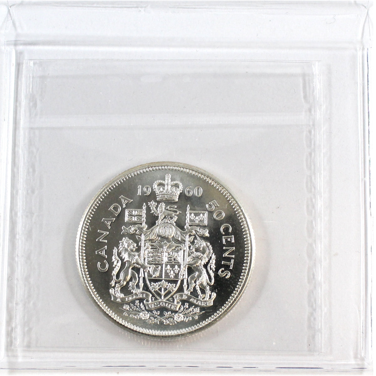 1960 Canada 50-cents ICCS Certified PL65 Heavy Cameo