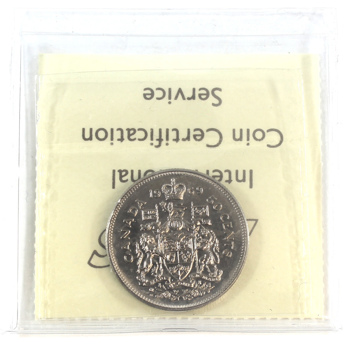 1969 Canada 50-cents ICCS Certified MS66