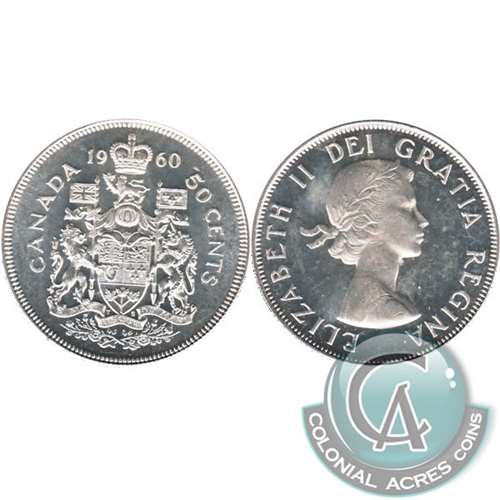 1960 Canada 50-cents Uncirculated (MS60)