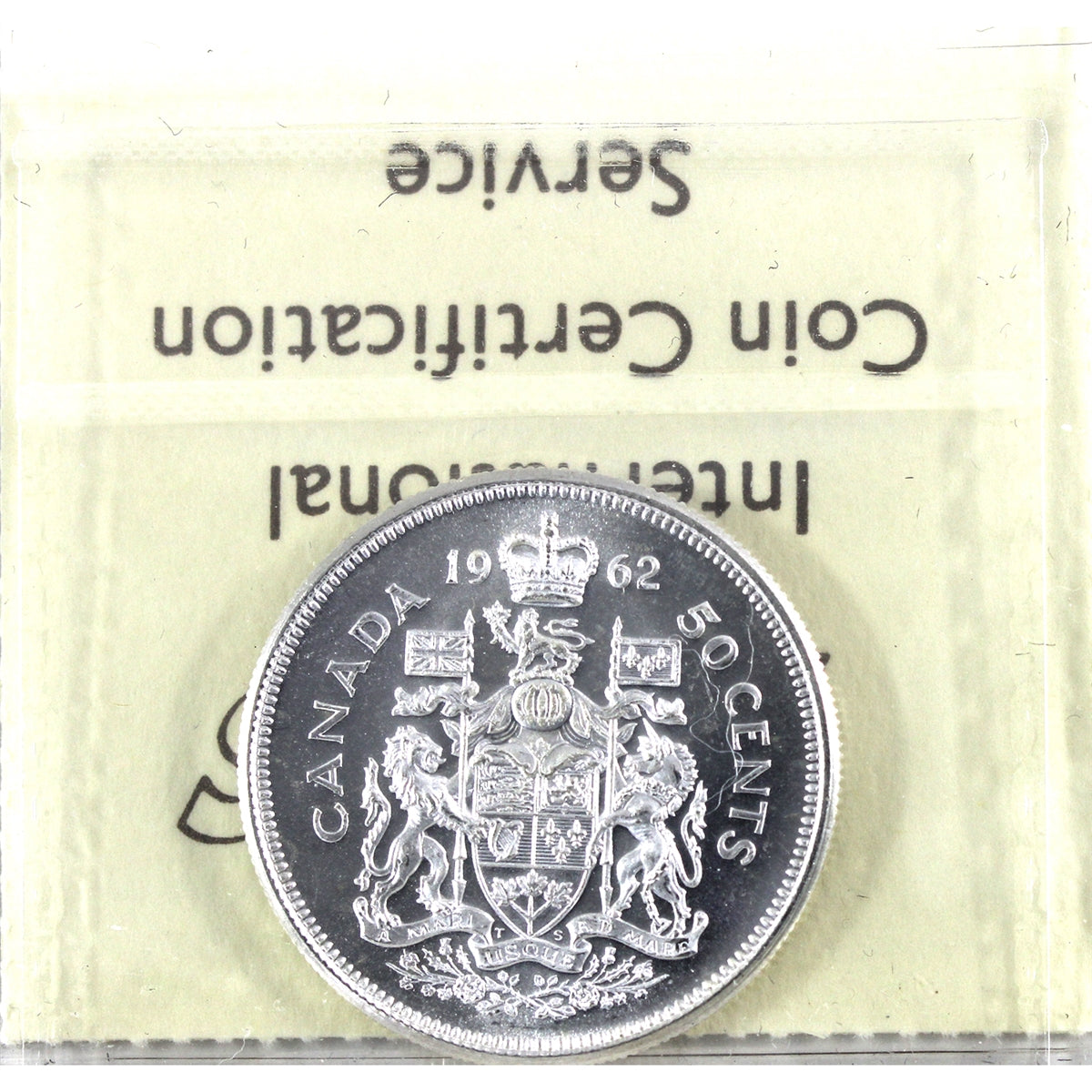 1962 Canada 50-cents ICCS Certified MS64