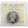 1963 Canada 50-cents ICCS Certified PL66 Heavy Cameo
