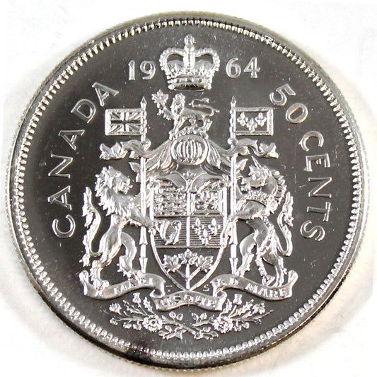 1964 Canada 50-cents UNC+ (MS62)