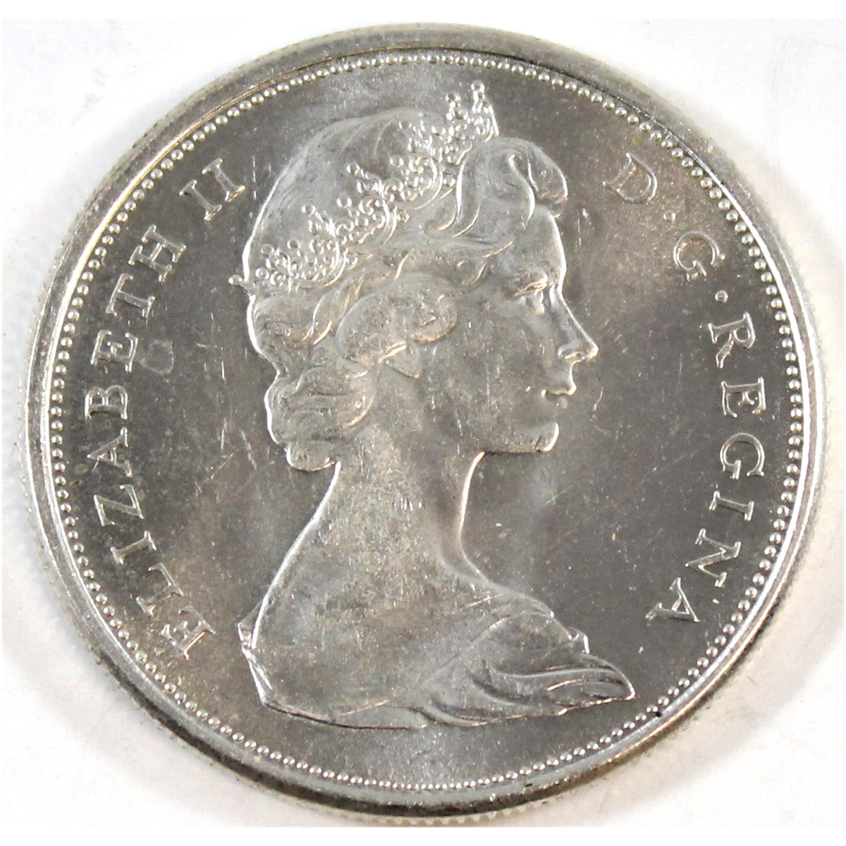 1965 Canada 50-cents AU-UNC (AU55)