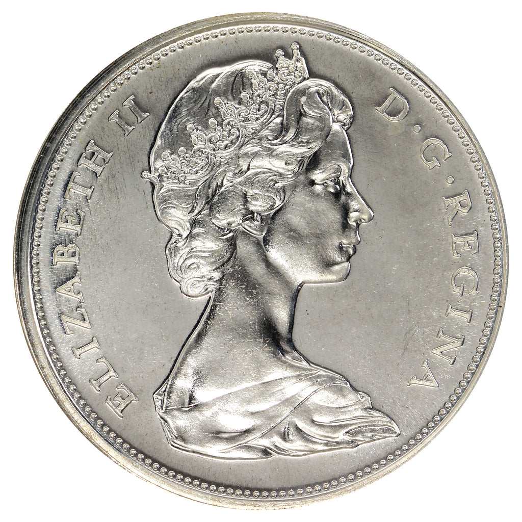 1965 Canada 50-cents ICCS Certified PL65 Ultra Heavy Cameo