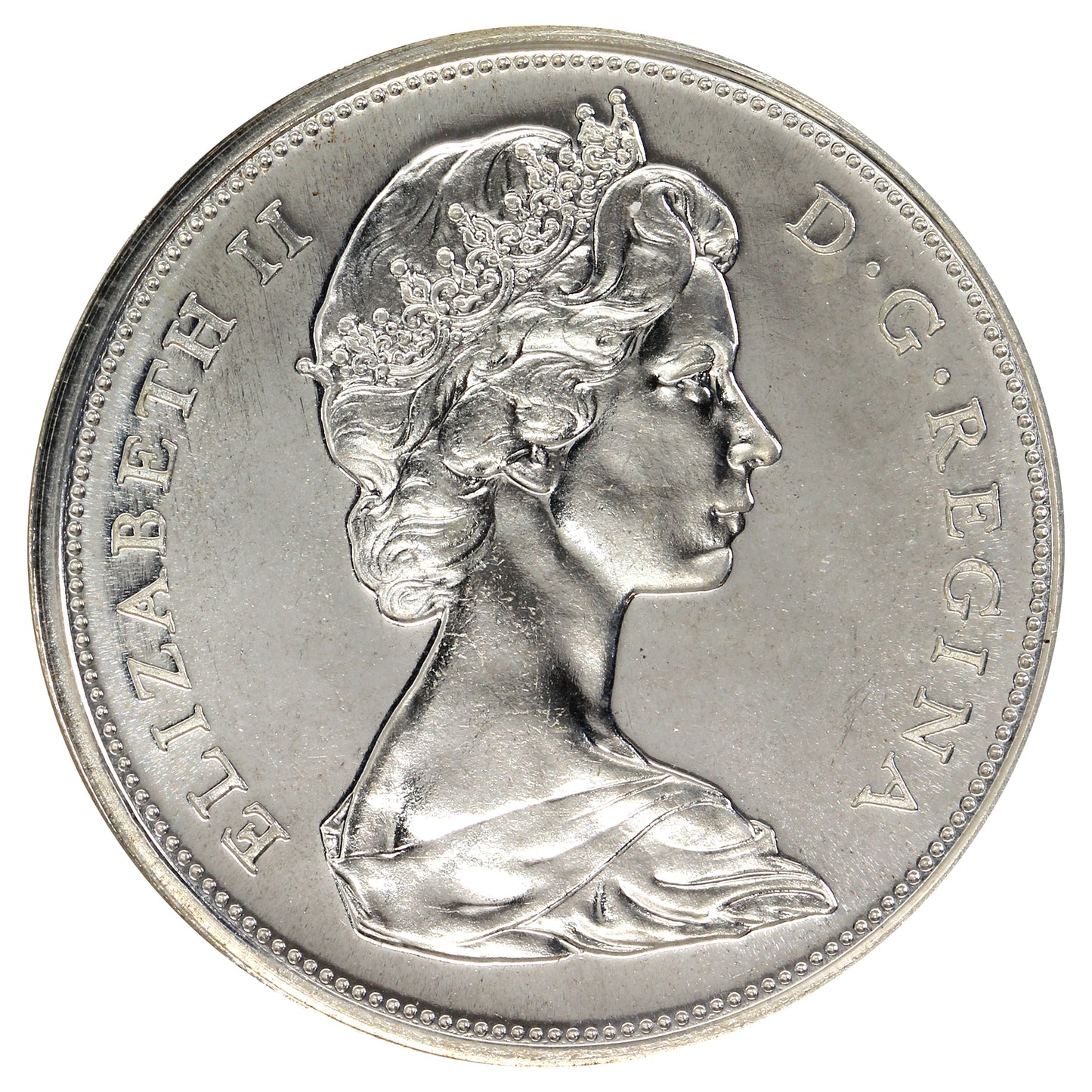 1965 Canada 50-cents ICCS Certified PL65 Ultra Heavy Cameo