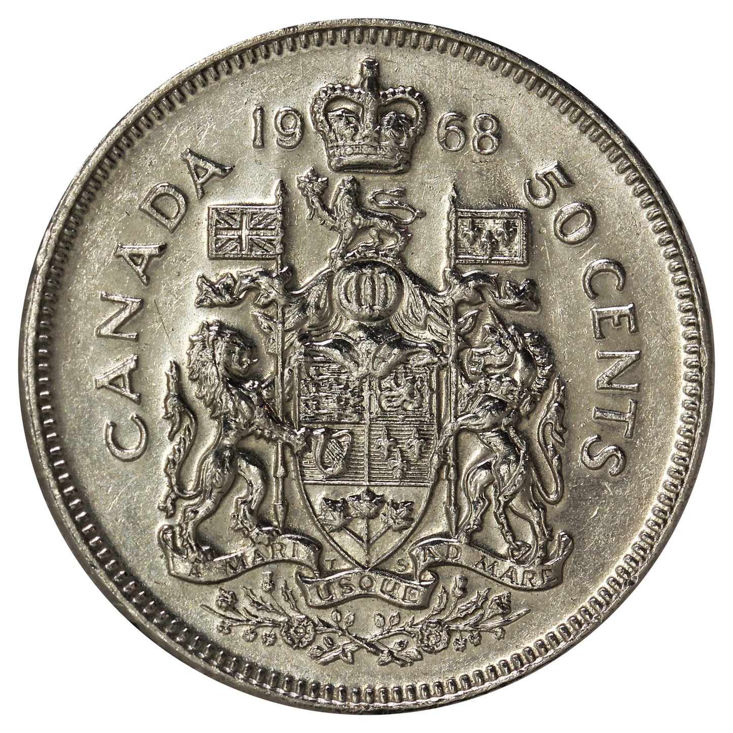 1968 Canada 50-cents Circulated