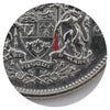 1968 Missing A Canada 50-cents Almost Uncirculated (AU50)