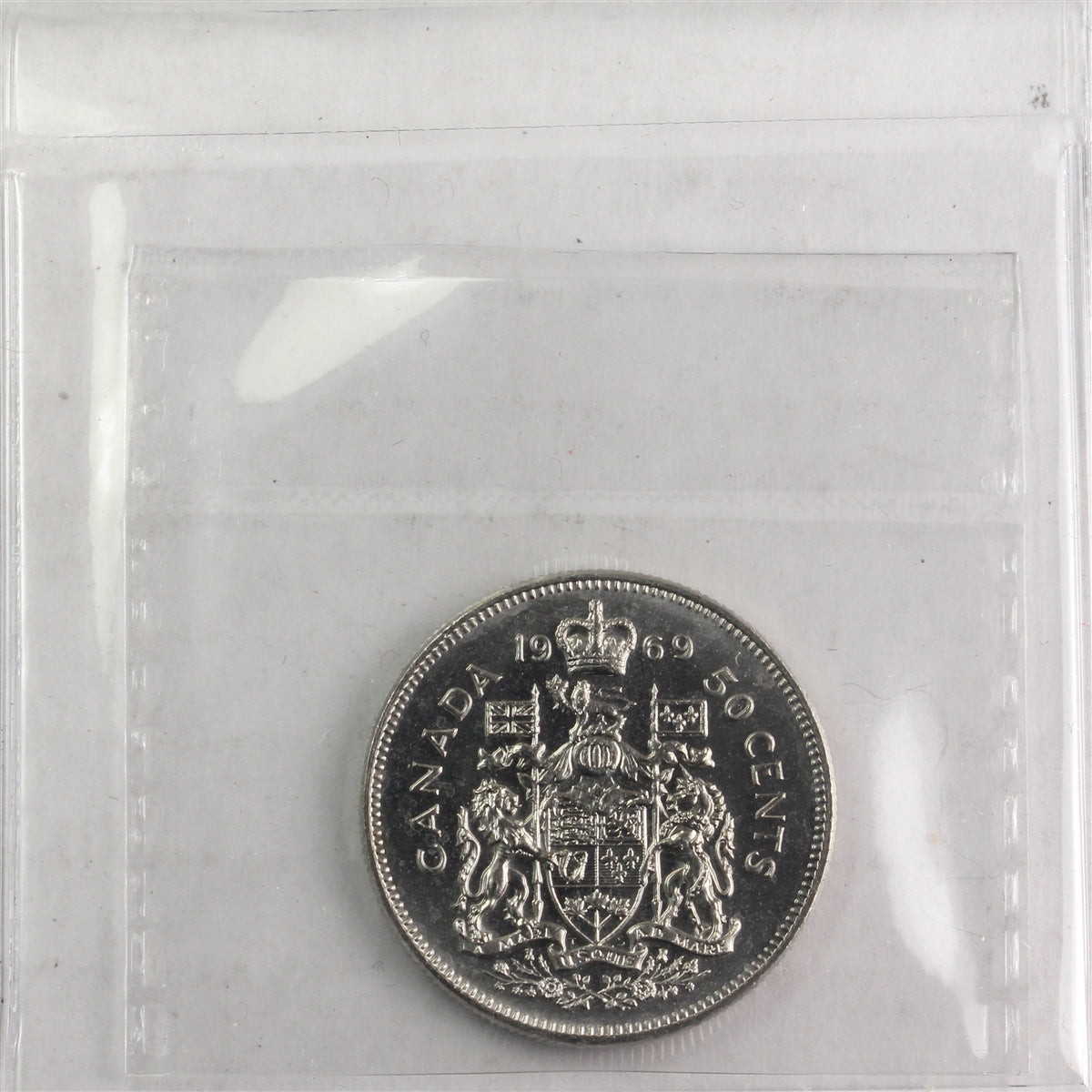 1969 Canada 50-cents ICCS Certified MS65