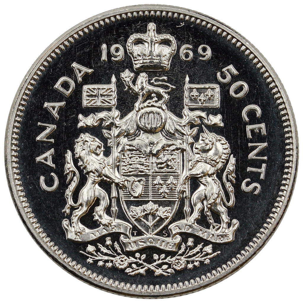 1969 Canada 50-cents Proof Like