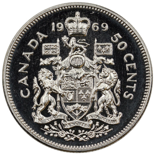 1969 Canada 50-cents Proof Like