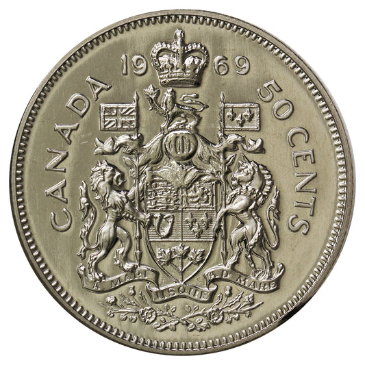 1969 Canada 50-cents Proof Like