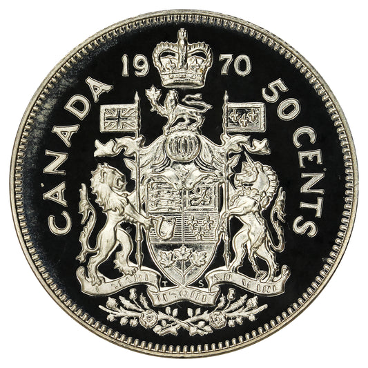 1970 Canada 50-cents Proof Like