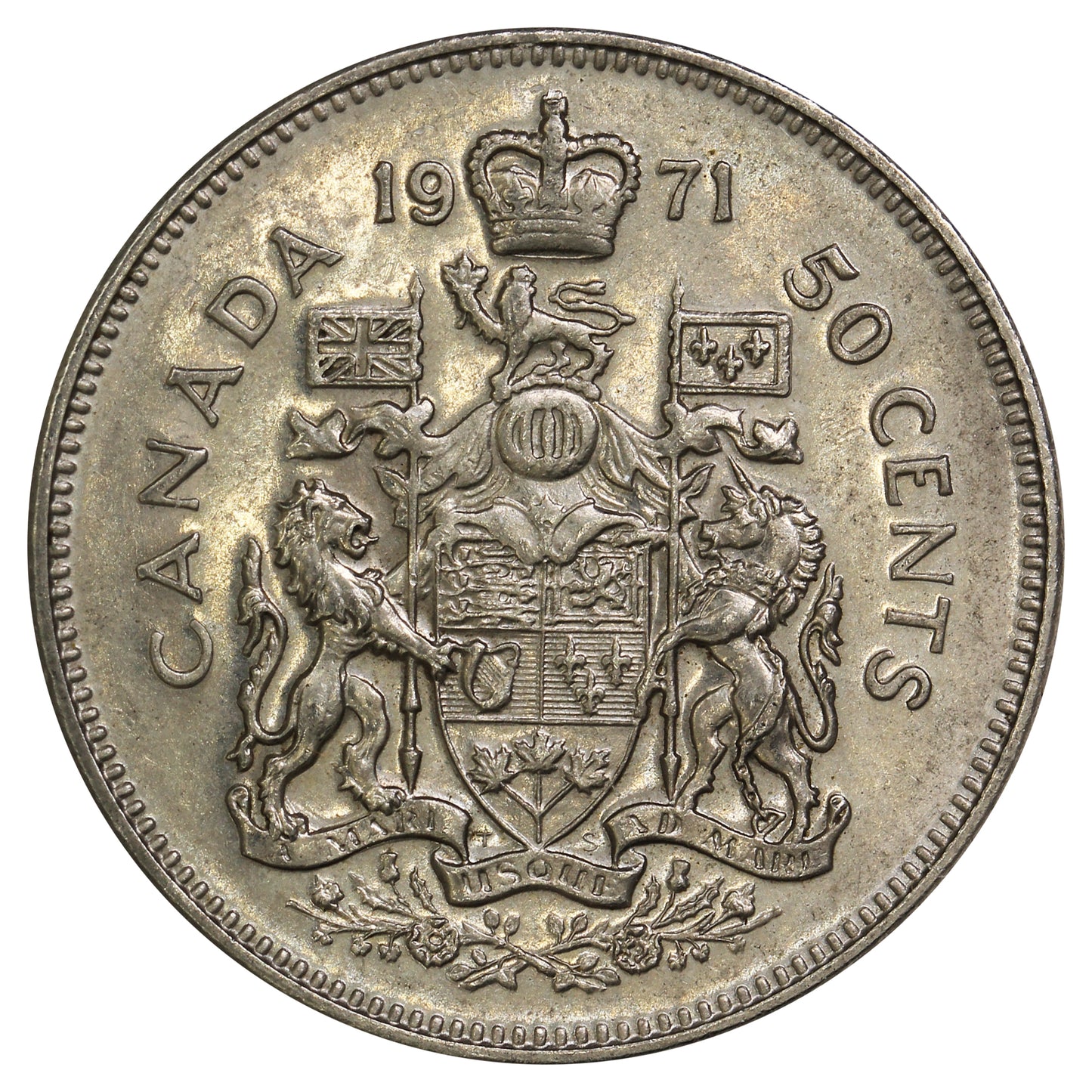 1971 Canada 50-cents Circulated
