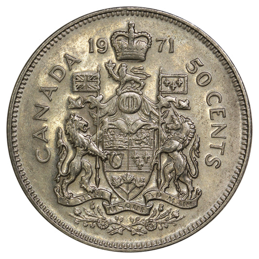 1971 Canada 50-cents Circulated