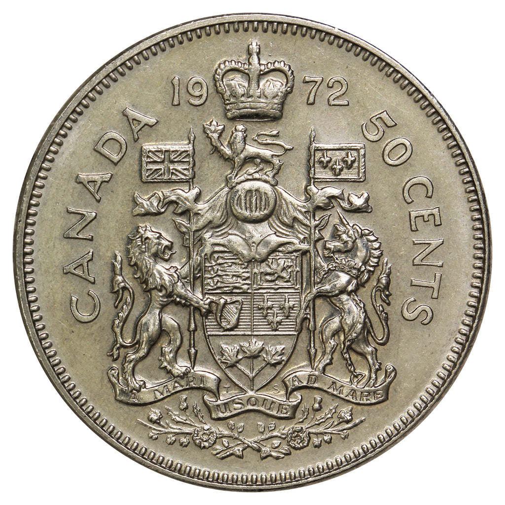 1972 Canada 50-cents Circulated
