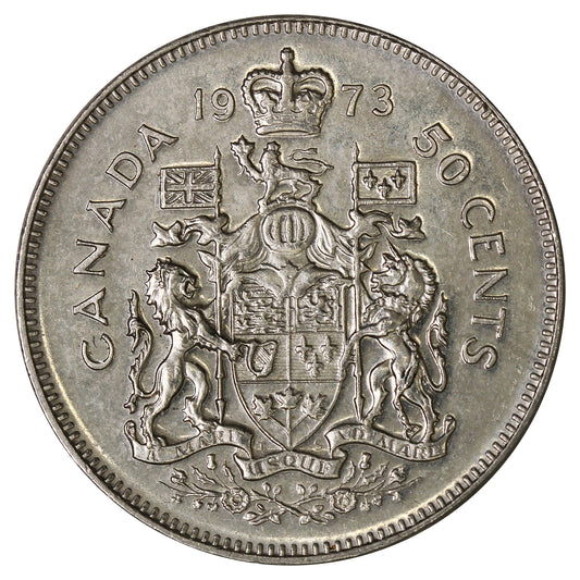 1973 Canada 50-cents Circulated