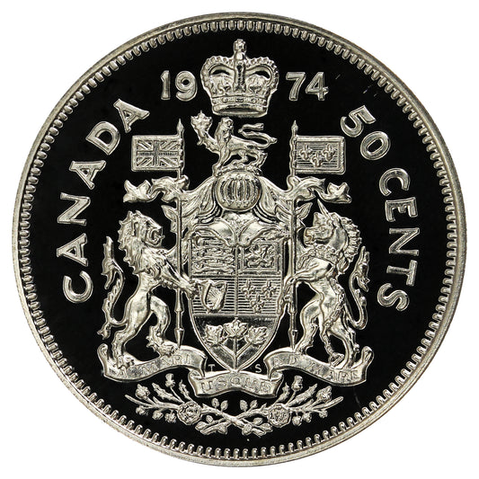 1974 Canada 50-cents Proof Like