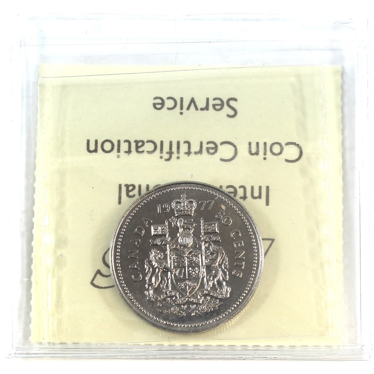 1977 Canada 50-cents ICCS Certified MS66
