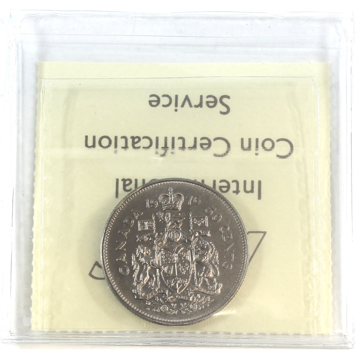 1976 Canada 50-cents ICCS Certified MS66