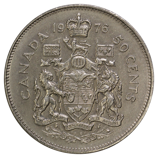1976 Canada 50-cents Circulated