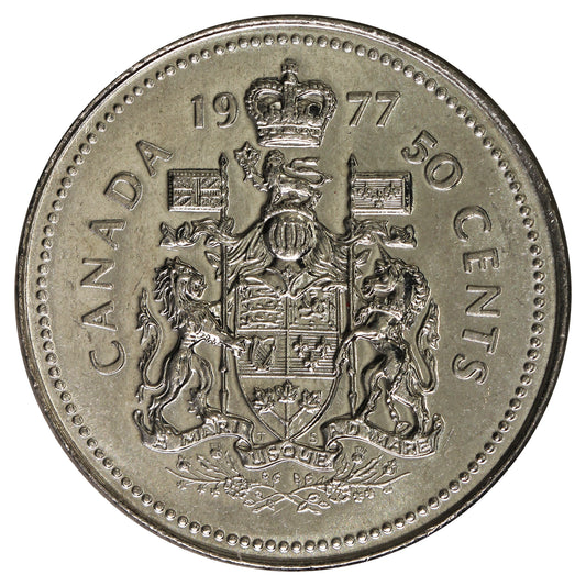 1977 Canada 50-cents Circulated