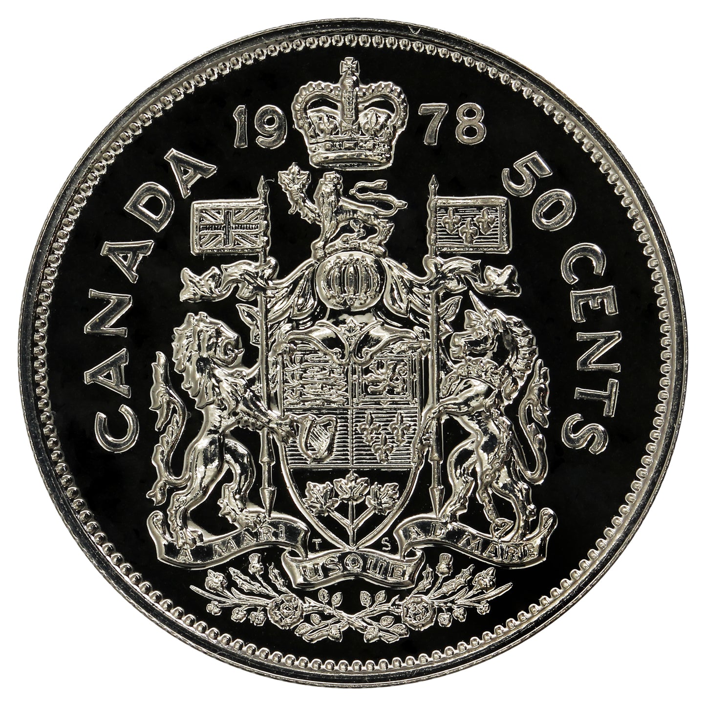 1978 Round Jewels Canada 50-cents Proof Like