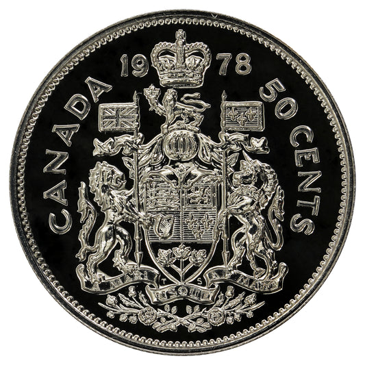 1978 Round Jewels Canada 50-cents Proof Like