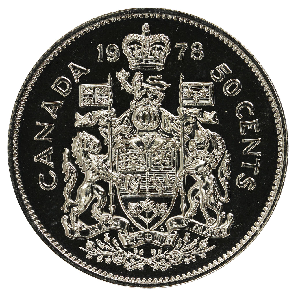 1978 Square Jewels Canada 50-cents Proof Like
