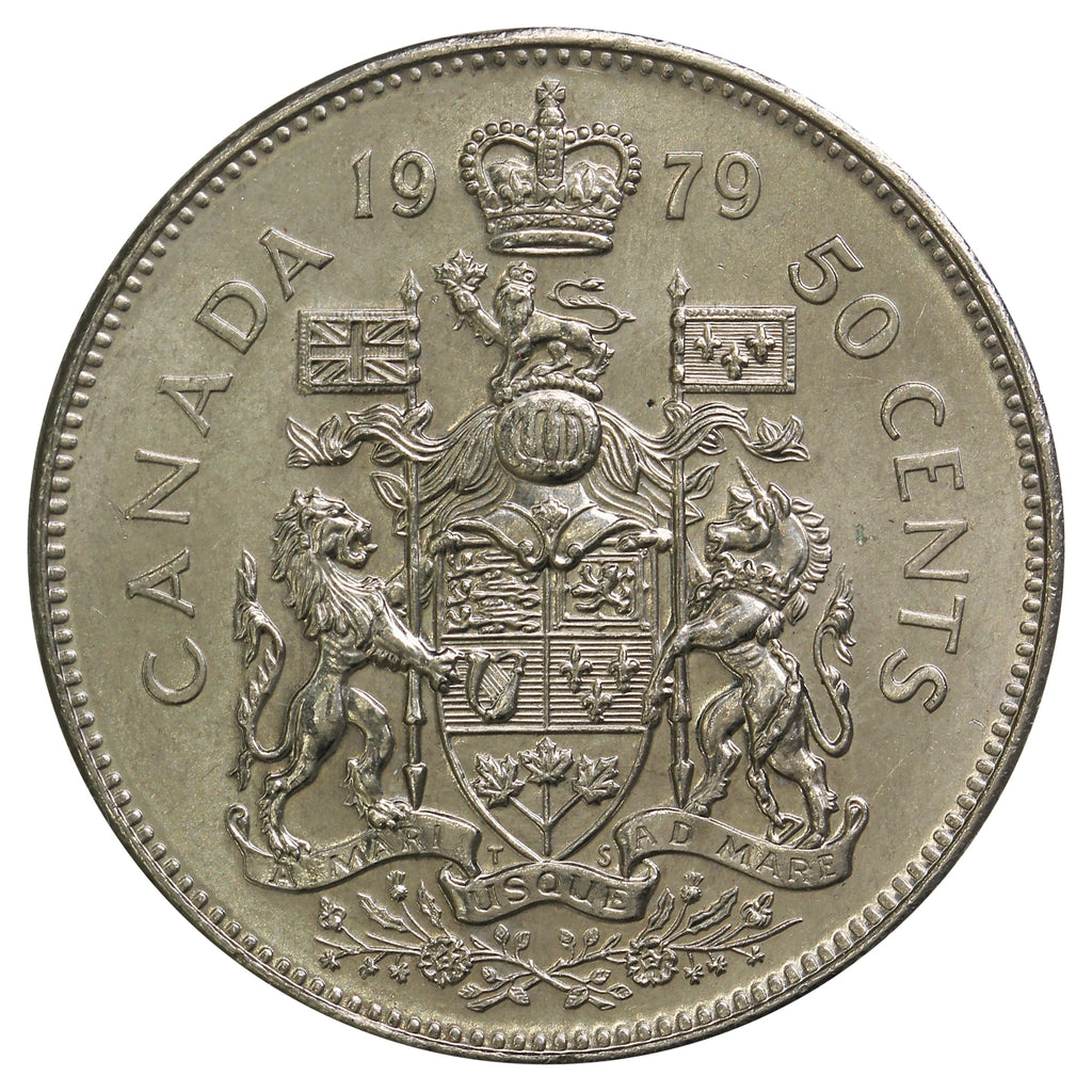 1979 Canada 50-cents Brilliant Uncirculated (MS63)