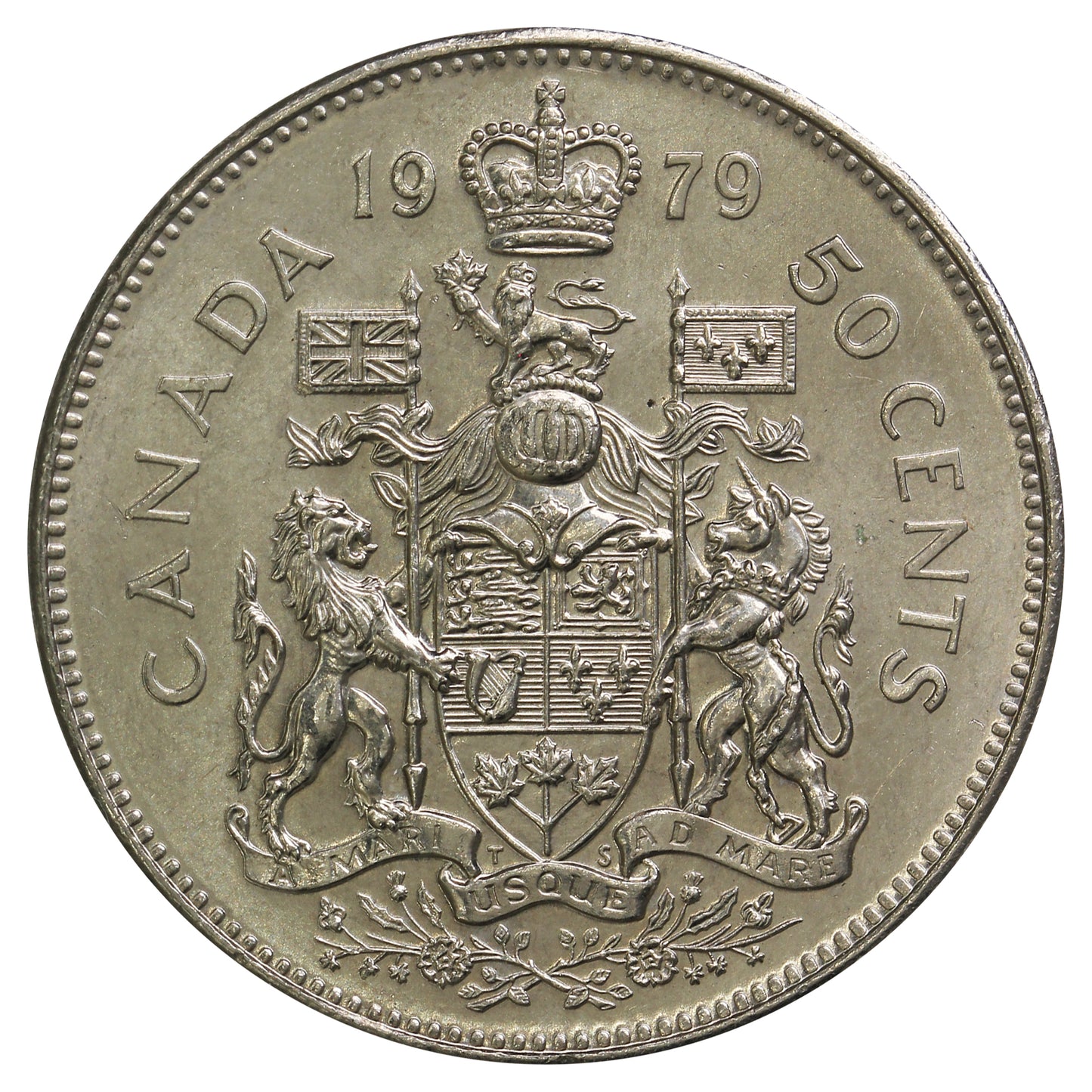 1979 Canada 50-cents Brilliant Uncirculated (MS63)