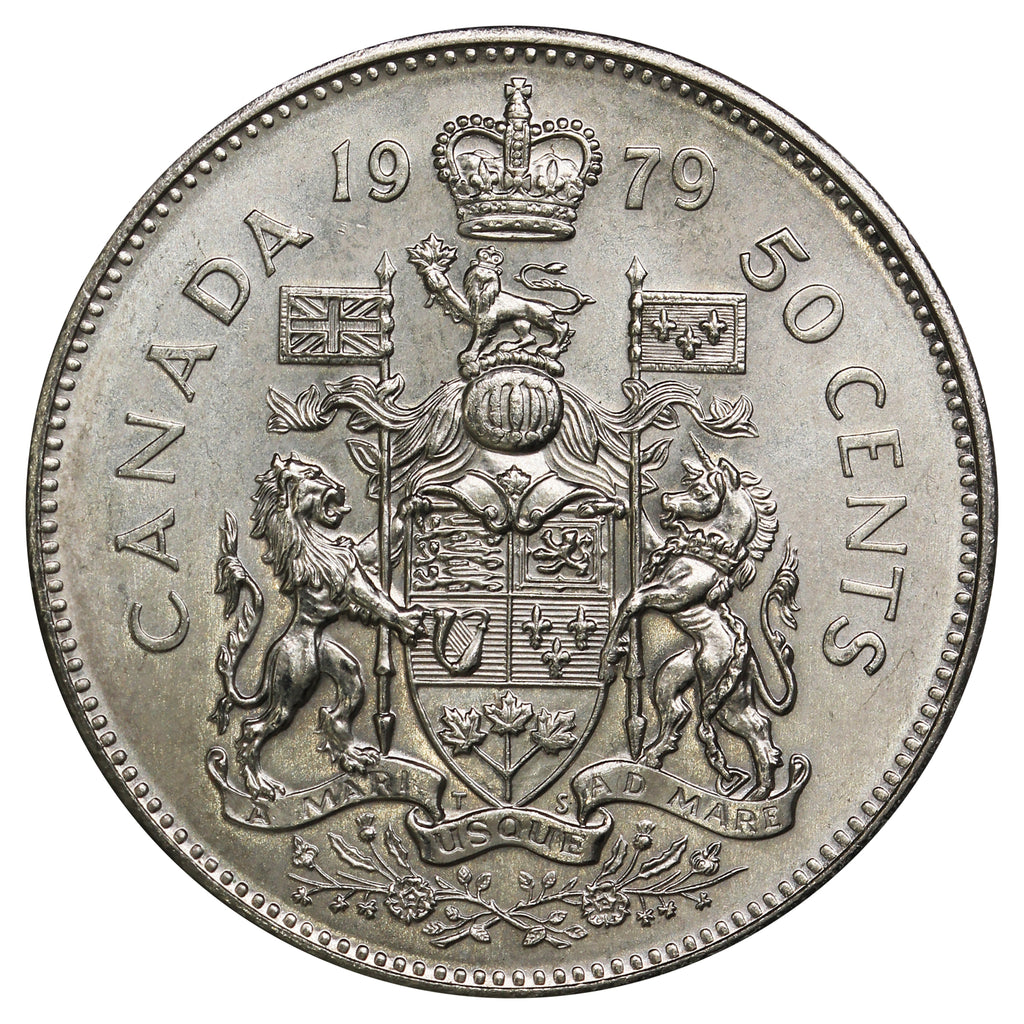 1979 Canada 50-cents UNC+ (MS62)