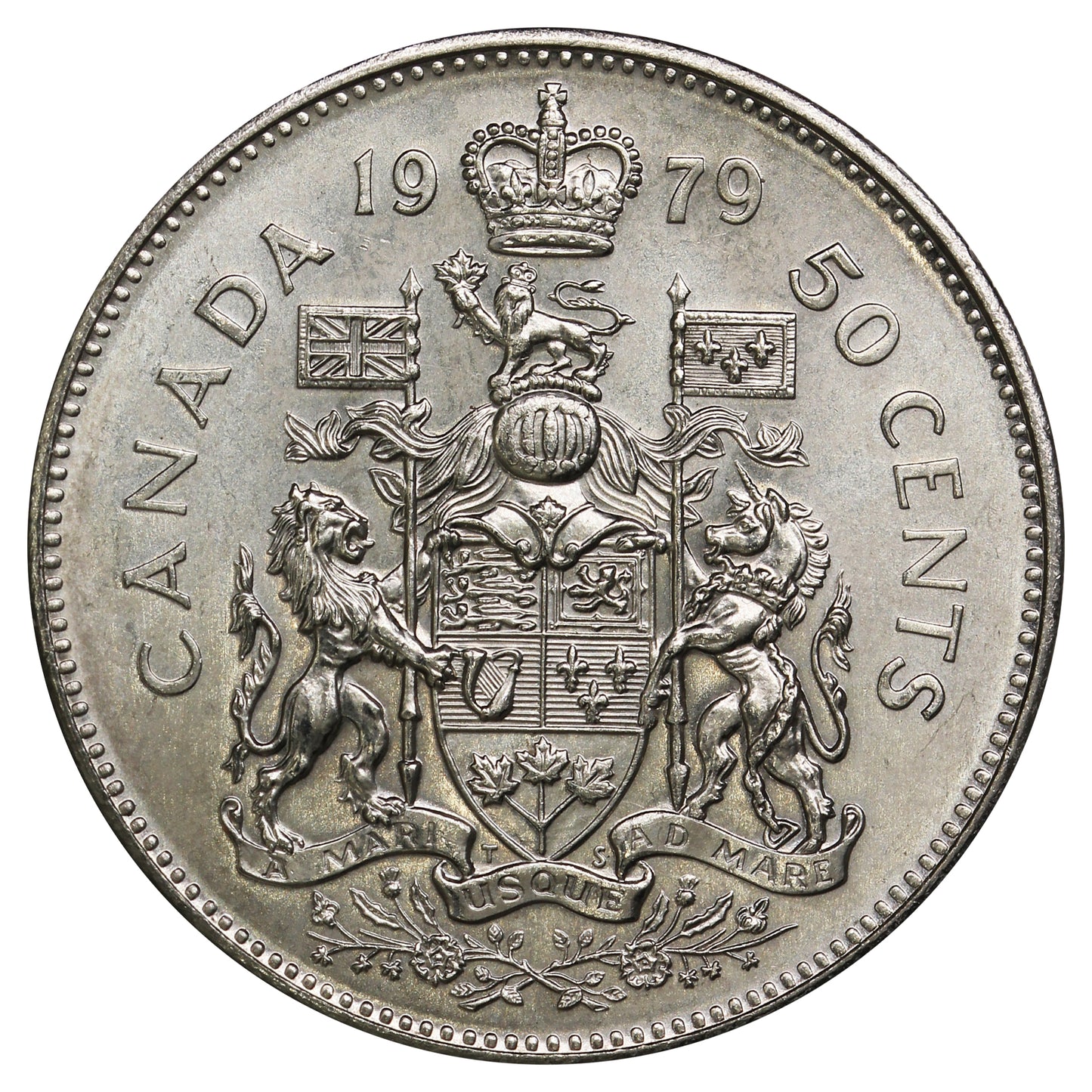 1979 Canada 50-cents UNC+ (MS62)