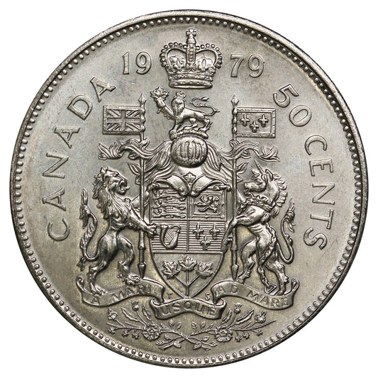 1979 Canada 50-cents UNC+ (MS62)
